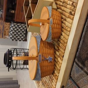 Longaberger 2000 Century Celebration & 2000 Cheers Hostess Appreciation Baskets